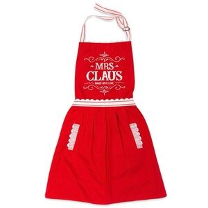 Mrs. Claus Christmas Baking Apron